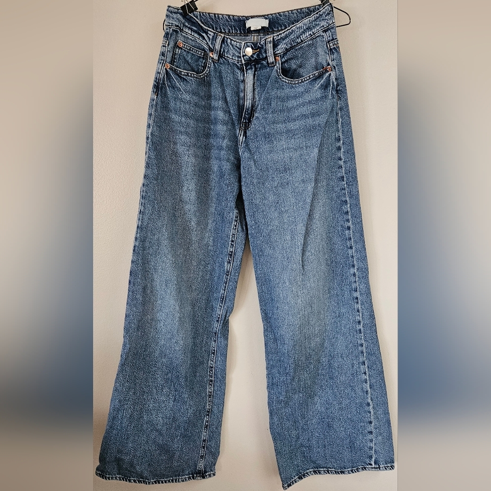 H&M Blue Flare & Wide Leg Women's Jeans